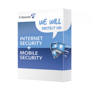 F-Secure Internet Security 2013 na 1 PC + F-Secure Mobile Security