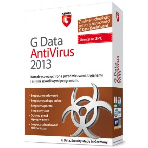 G Data AntiVirus 2013 na 3 PC